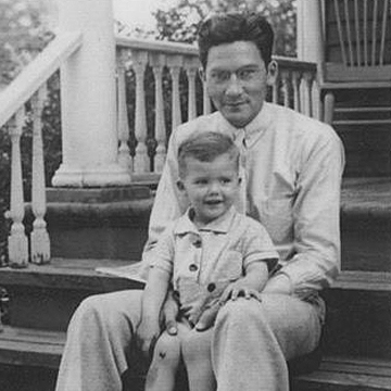 Francis Heyrman with son Bob